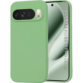 Pouzdro na mobilní telefon Kryt Google Pixel 10 Pro XL, Techsuit SoftFlex - mint green