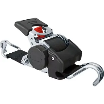 Upínací popruh Samonavíjecí upínací pás Rollo s dvojitým hákem, nosnost 1200 kg,1 200 3,2 m 50 mm