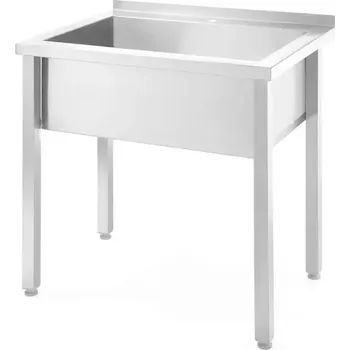 Nerezový dřez Nerezová 1-komorová linka Budget Line, hloubka 30 cm