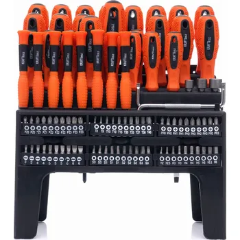 Šroubovák Kraft-Dele Sada šroubováků a bitů, 100 ks KD10957