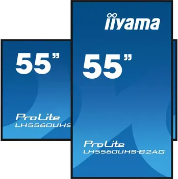 Monitor 55" iiyama LH5560UHS-B2AG: VA,4K UHD,Andr.11,24/7