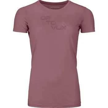 Funkční triko Ortovox 185 MERINO TANGRAM LOGO TS W - mountain rose S