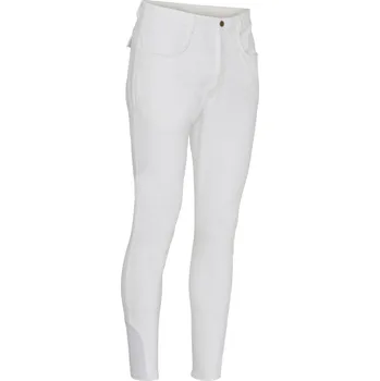 Jezdecké kalhoty Catago Rajtky jezdecké Nero CATAGO, s gripem, pánské, bílé 42