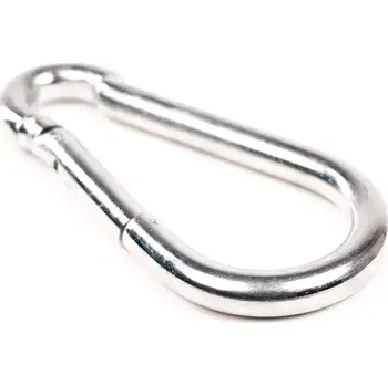 Jištění Nerezová karabina AISI 316, DIN 5299C7x70 mm 180