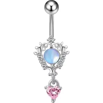 Piercing Piercing do pupíku Modré oko