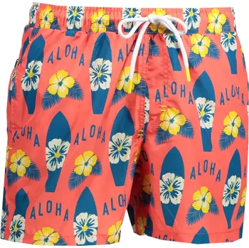 Pánské kraťasy Pánské šortky OMBRE AW143 ORANGE M