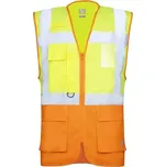 Síťovaná manažerská vesta SIGNALŽlutá XL