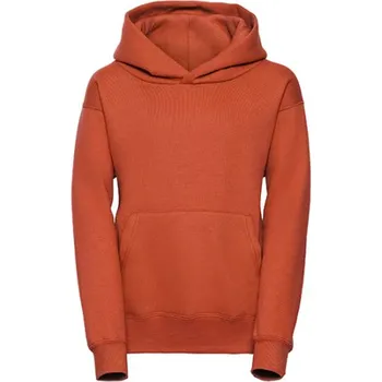Chlapecká mikina Russell Dětská mikina s kapucí R-575B-0 Orange 152 (XXL)