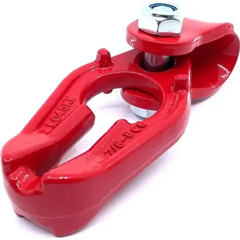 Lany Lanový kluzný třmen oboustranný45 KN 8 mm Červená