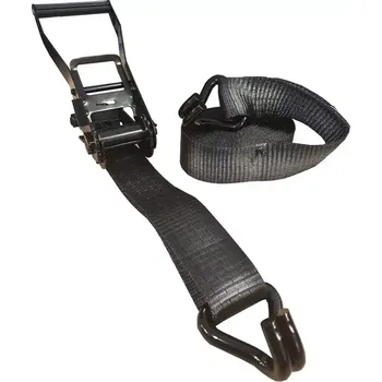 Upínací popruh Kurta s ráčnou dvoudílná, Černá, nosnost 5000 kg8 m 50 mm 2025