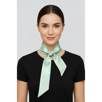 Šátek Aradesa Hedvábný šátek Noir-10