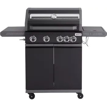 Zahradní gril Plynový gril Okaya se sklem, 5 hořáků (4+1)