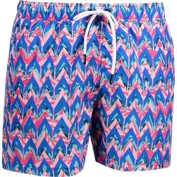 Pánské kraťasy Pánské šortky OMBRE AW151 BLUE/CORAL XXL