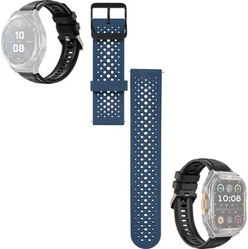 Chytré hodinky inSPORTline Náhradní řemínek pro chytré hodinky Rodamo a Zakuro, perfo modrá