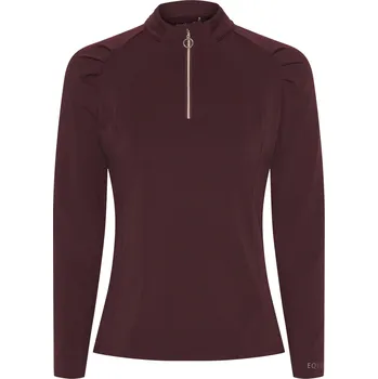 Dámské tričko Equipage Triko Jemma Equipage, dámské, wine XS