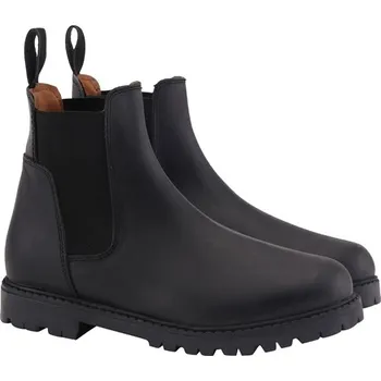 Jezdecká obuv Equipage Pérka kožená Milano Equpage, pro dospělé, černá 45