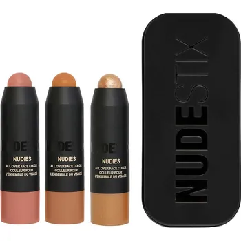Make-up Nudestix - Soft & Warm Nudes - Mini 3 Pcs Kit Tvářenky unisex