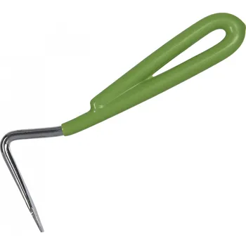 Čištění pro koně Horseguard Háček na kopyta kovový HorseGuard, lime