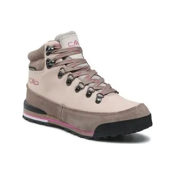 Dámská treková obuv Trekingová obuv CMP Heka Wmn Hiking Shoes Wp 3Q49556 Béžová 39