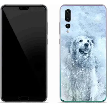 Pouzdro na mobilní telefon Gelový obal mmCase na mobil Huawei P20 Pro - retrívr