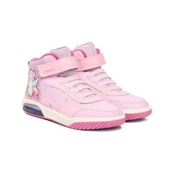 Dámská obuv Sneakersy Geox J Inek J56ASA 0BCKC C8206 D Růžová 34