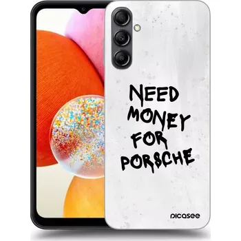 Pouzdro na mobilní telefon Picasee silikonový průhledný obal pro Samsung Galaxy A15 A156B 5G - White Dollar