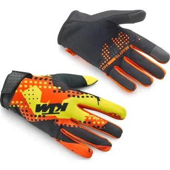 Cyklistické rukavice KTM GRAVITY FX GLOVES Oranžová M/9