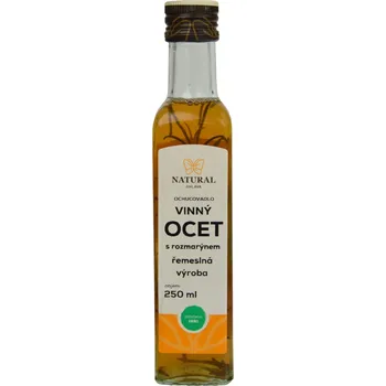 Ocet Natural Jihlava Vinný ocet s rozmarýnem 5%, 250 ml