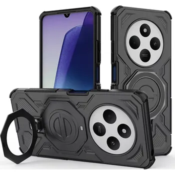 Pouzdro na mobilní telefon Kryt Xiaomi Redmi 14C / Poco C75, Carbon Shield PRO, černý