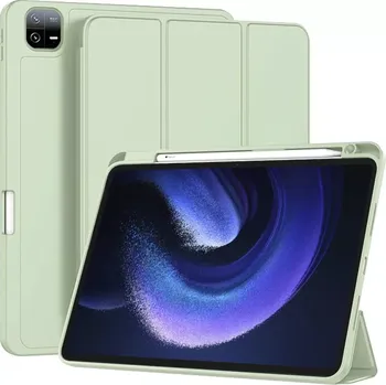 Pouzdro na tablet Pouzdro pro tablet Xiaomi Pad 6 / 6 Pro, Flex Trifold, matcha green