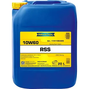 Motorový olej RAVENOL RSS SAE 10W60; 20 L