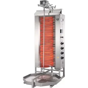 Kuchyňský gril Gyros (kebab) elektrický, 80 kg, 10,5 kW