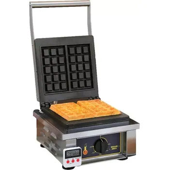 Vaflovač Elektrický vaflovač, velká mřížka, 2 vafle, 1.6 kW