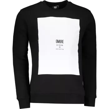 Pánská mikina Pánská mikina OMBRE AB1045 BLACK XXL