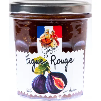 CZ distribuce Lucien Georgelin Džem hruška červené fíky 320 g ve skle