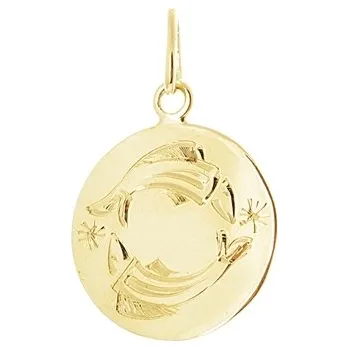 Přívěsek Stříbrný přívěšek znamení Ryby STRZ1525RYBF