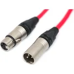 Bespeco NCMB600C Fluorescent Red 6 m Mikrofonní kabel