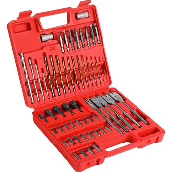 Bit Kraft-Dele Sada vrtáků, bitů, nástavců, 57 ks KD11272
