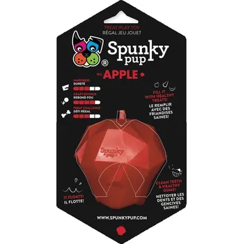 Hračka pro psa Jablko na pamlsky Spunky Pup 7cm