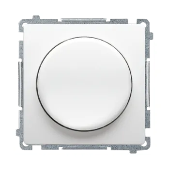 vypínač Stmívač pro stmívatelné LED, otočné stmívání, tlačítkové spínání,, Simon Basic BMS9L.01/11