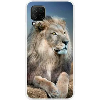 Pouzdro na mobilní telefon Gelový obal mmCase na mobil Huawei P40 Lite - lev 1