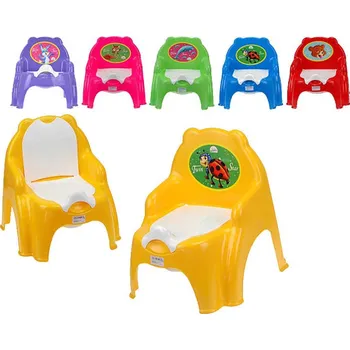 Nočník Židlička s vyjímatelným nočníkem Baby 26455 mix barev