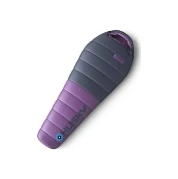 Spacák Husky Drape Ladies -20°C výška osoby do 175 cm - levý zip; Fialová spacák + DÁREK DLE VÝBĚRU!