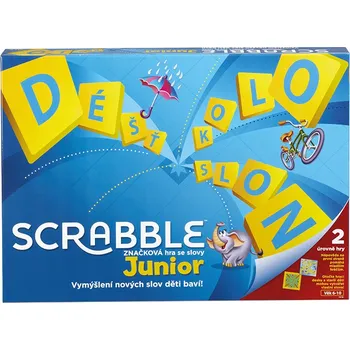 Desková hra Mattel Hry Mattel Y9738 Junior Scrabble hra