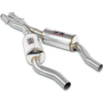 Střední díl výfuku X-Pipe - resonated Supersprint 046703