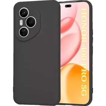Pouzdro na mobilní telefon Kryt Honor 400 Pro Techsuit SoftFlex - black