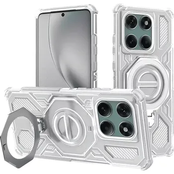 Pouzdro na mobilní telefon Kryt Motorola EDGE 60 / 60 Fusion, Carbon Shield PRO, white