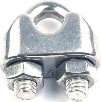 Lano Nerezová lanová svorka AISI 316, DIN 7416 mm