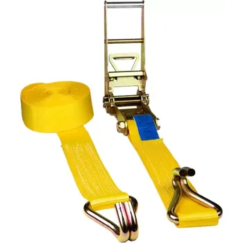 Upínací popruh Upínací popruhy 10 000 kg s ráčnou dvoudílné s hrotovými háky,12 m 75 mm LC 5 000 2025