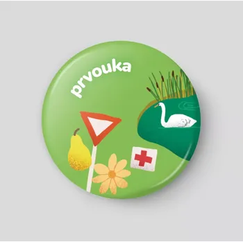 Magnetická kreslící tabulka Prvouka - plánovací magnetka